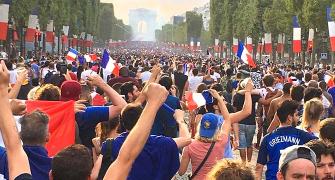 #WorldCup2018: How models celebrated France's win