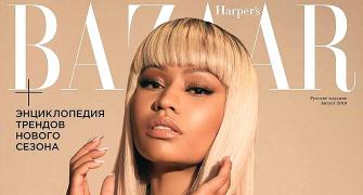 LGBTQ community upset with Nicki Minaj's Harper's Bazaar cover