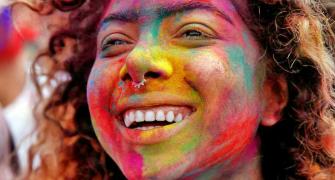 Pics: The happiest faces of Holi