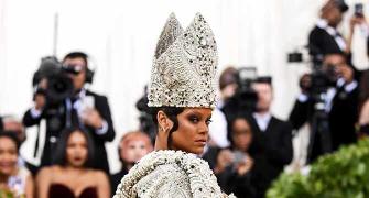 Pix: Why co-host Rihanna is Met Gala's real star