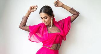 Malaika is the ultimate fashion girl in pink
