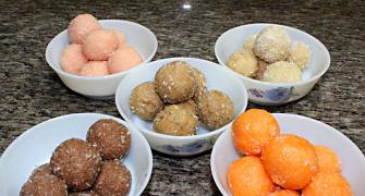 #Diwali2018: How to make flavoured coconut laddoos