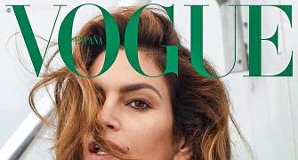 A trip down memory lane: Supermodel Cindy Crawford then and now