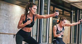 From supermom to supermodel! Sweat it out like Lais Ribeiro
