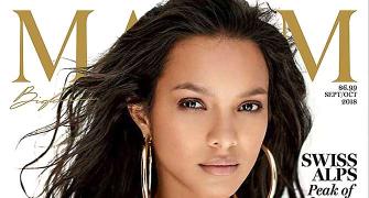 Brazilian supermodel Lais Ribeiro flaunts her trim pins