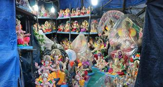 Labour of love: The artists behind the Ganesha idols