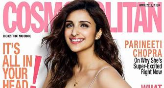 Sexy in pink! Parineeti sizzles on mag cover