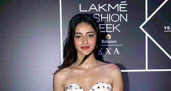 Ananya Panday glams up the red carpet