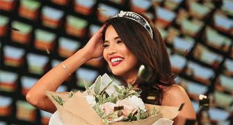 The India-born model who won Miss Universe Australia