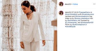 Sonam or Taapsee: Who wore the pantsuit better?