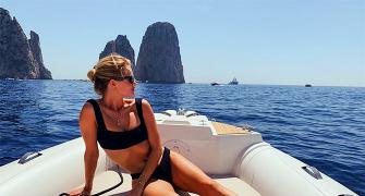 Pics: Rosie Huntington's fun-filled Italian holiday