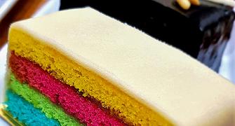 Holi Recipe: Colourful Battenberg Cake