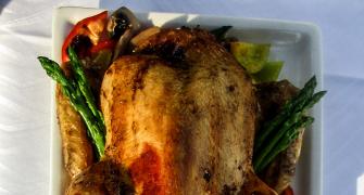 Recipes: Roast Chicken, Cheese Soup, Lamb on Skewers