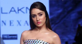 Shraddha dares to bare in an off-shoulder