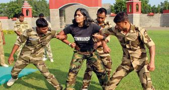 Dr Seema Rao, India's first woman commando trainer
