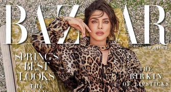 Wild and sexy! Priyanka wows in a leopard print