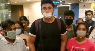 SEE: Stranded Indian students appeal for help