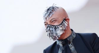 PIX: Quirky Masks @ Venice Film Festival