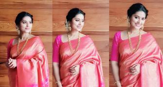 Stunning Saris, Sneha style