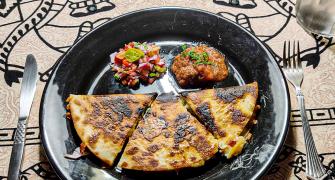 Recipe: Kshmaya's Cheese Quesadillas with Pico de Gallo & Salsa