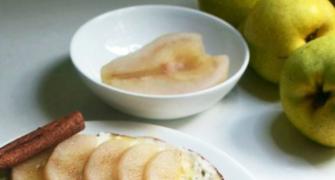 Breakfast Recipes: Poached Pear Toast...