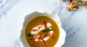 Recipes: Pumpkin Soup, Walnut Gnocchi