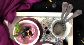 Bethica Das' Blueberry Shrikhand Recipe