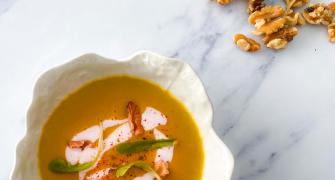 Recipe: Chef Saby's Nutty Pumpkin Soup