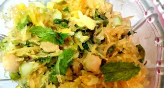 Swarupa's Desi Papaya and Mango Salad