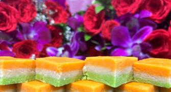 Recipe: Tiranga Barfi