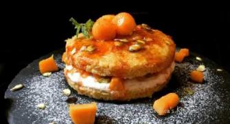 Recipe: Mango Sandwich Dhokla Cake