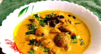 Recipe: Mayur's Mushroom Coconut Curry