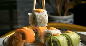 I-Day Recipe: Tricolour Sushi