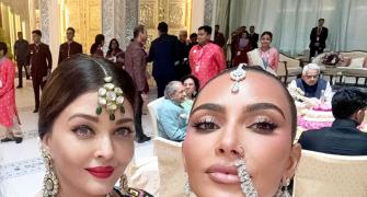 Kim Kardashian's Selfie With Aishwarya