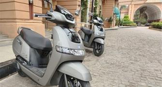 Will You Buy This Cool Electric Scooty?