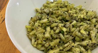 Recipe: Vidhya's Sesame Cucumber Salad