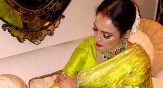 What Makes Rekha Bollywood's Sari Queen