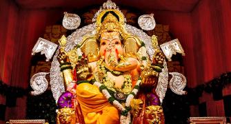 Ganesh Installed In Richest Mumbai Mandal