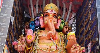 Guess How Tall Hyderabad's Lord Ganesha Is?