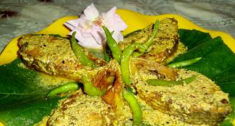 Recipe: Hilsa in Mustard Gravy