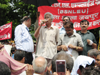 BSNL engineers go on indefinite strike