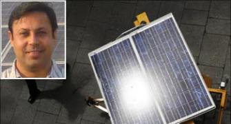 India's first entrepreneur to sell solar power