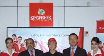 Kingfisher starts Mumbai-Hong Kong flights