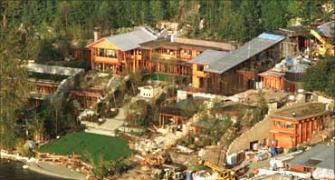 Glimpses of Bill Gates's palatial home