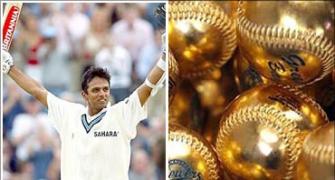 Rahul Dravid and GOLD are the last men standing!