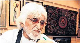Secrets M F Husain shared with the DLF chief