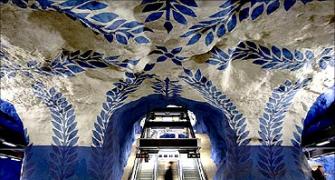 IMAGES: World's 25 STUNNING metro stations