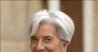 Pranab congratulates Christine Lagarde