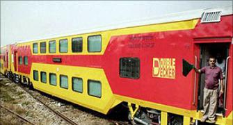 IMAGES: India's 1st double-decker AC train