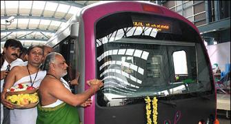 IMAGES: Bengaluru's swanky metro rail starts service